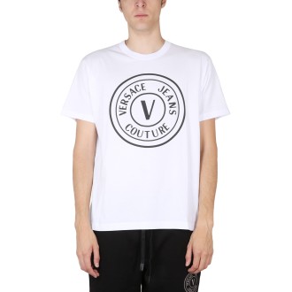 versace jeans couture t-shirt with logo