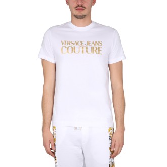 versace jeans couture t-shirt with logo