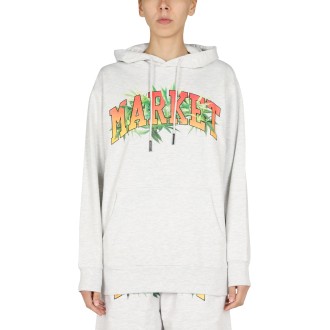 market logo print sweatshirt 