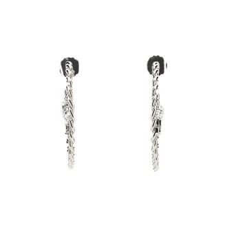 marc jacobs chain hoop earrings