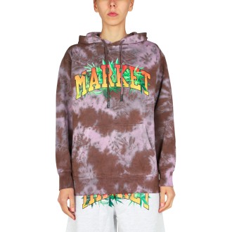 market logo print sweatshirt 