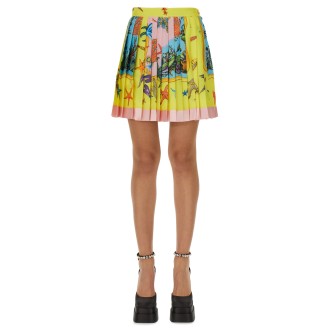 versace mini skirt