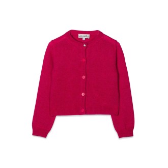 simonetta buttoned crew neck cardigan