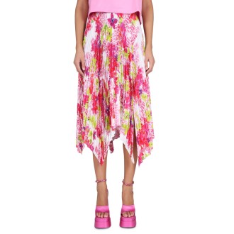 versace pleated skirt