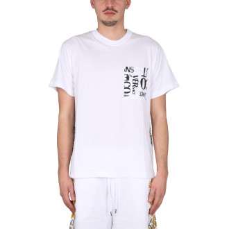 versace jeans couture t-shirt with logo