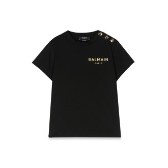 balmain t-shirt mc special buttons