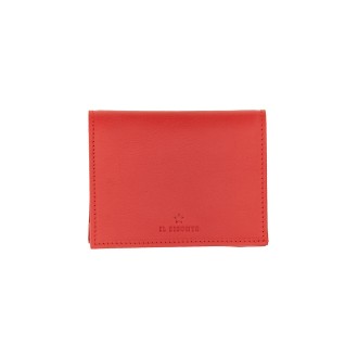 il bisonte small leather wallet