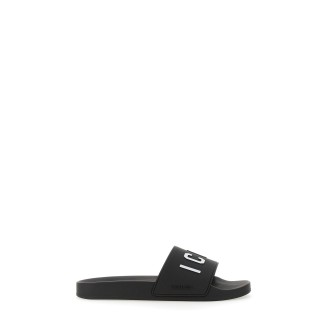 dsquared rubber slide sandal