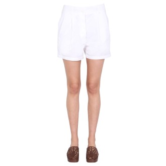 aspesi cotton shorts