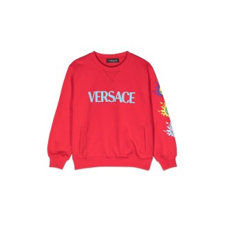 versace versace sun crewneck sweatshirt