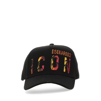 dsquared baseballi hat with sunset