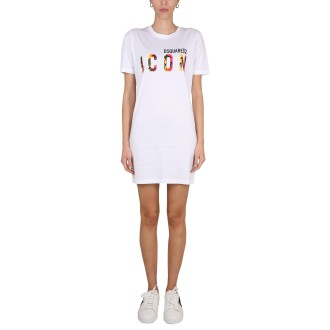 dsquared sunset icon dress