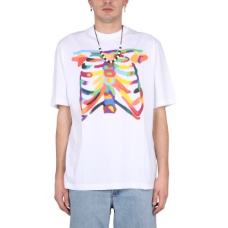 marcelo burlon county of milan rib cage t-shirt