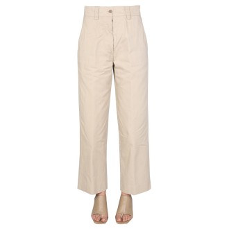 aspesi straight leg trousers