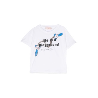 weekend house kids life is a plaground t-shirt