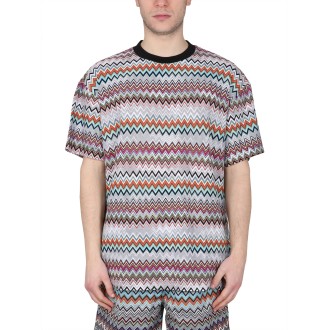 missoni cotton-silk blend t-shirt