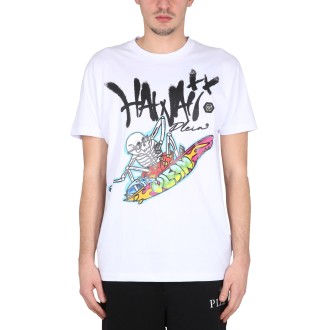 philipp plein logo print t-shirt