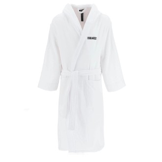 dsquared bathrobe with logo