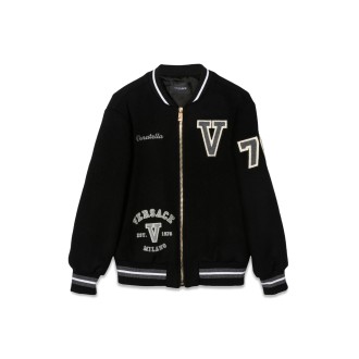 versace zip jacket