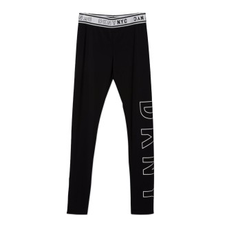 dkny leggings con stampa