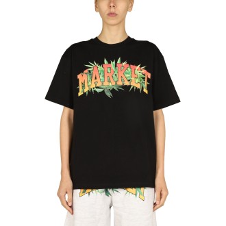 market logo print t-shirt