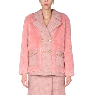 boutique moschino mat jacket