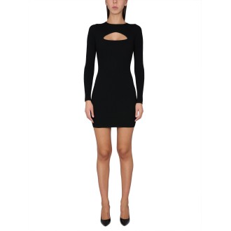 dsquared dress cut out