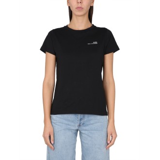 a.p.c. t-shirt with logo