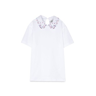 simonetta mc collar t-shirt