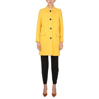 boutique moschino virgin wool coat