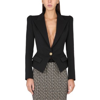 balmain single-breasted jacket