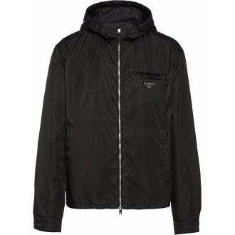 Prada `Re-Nylon` Hooded Jacket