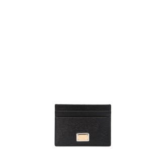 Dolce & Gabbana Card Holder With Branded Plate