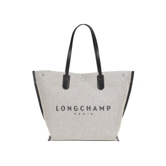 Longchamp `Essential Toile` Large Tote Bag