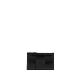 Bottega Veneta `Zippered Card Case`