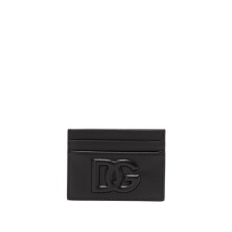 Dolce & Gabbana Card Holder With Branded Plate