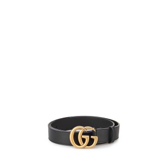 Gucci Belt With `Double G` Buckle