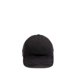 Gucci `Original Gg Canvas` Baseball Hat With `Web`