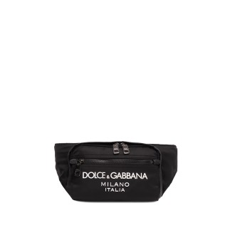Dolce & Gabbana Belt Bag With Rubberized Logo