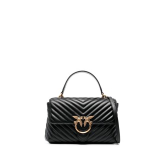 Pinko Classic `Lady Love Puff Chevron` Handbag