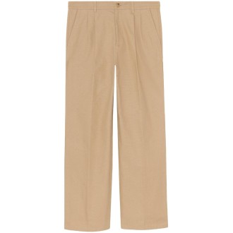 Gucci Dyed Cotton Pants With Patch