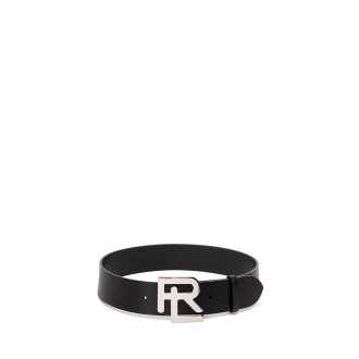 Ralph Lauren `Rl Vachetta` Leather Wide Belt