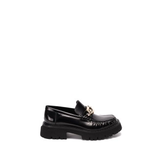 Ferragamo `Ingrid` Leather Loafers