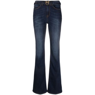 Pinko `Flora` Flare Jeans