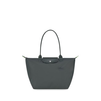 Longchamp `Le Pliage Green` Large Tote Bag