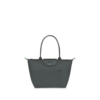 Longchamp `Le Pliage Green` Medium Tote Bag