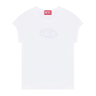 Diesel `T-Angie` T-Shirt With `Peekaboo` Logo