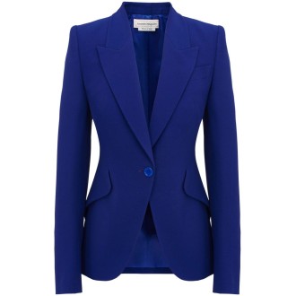 Alexander McQueen Peak Shoulders Blazer