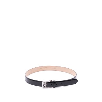 Alexander McQueen `Seal` Buckle Belt