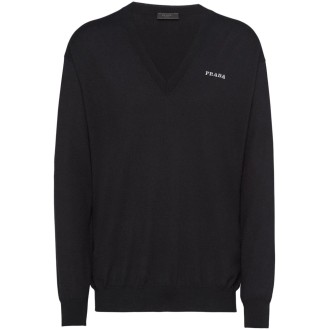 Prada Cashmere V-Neck Sweater